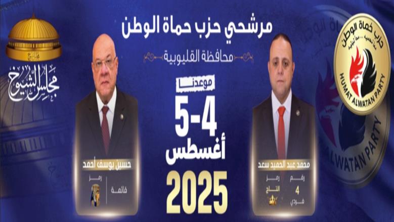 الدكتور أحمد يوسف أمين حزب حماة الوطن بالقليوبية 
