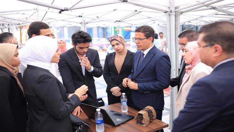 ابداعات طلاب جامعة بنها 