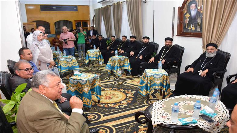 جولة قيادات حزب الجبهة الوطنية بالقليوبية 