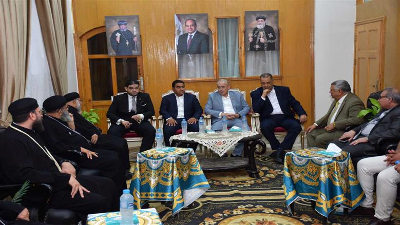 جولة قيادات حزب الجبهة الوطنية بالقليوبية 