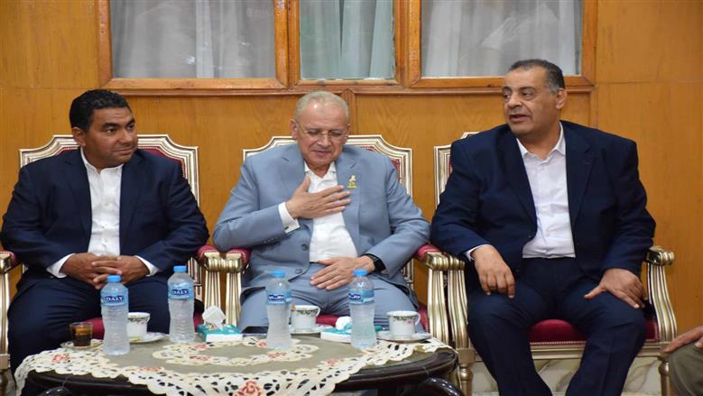 جولة قيادات حزب الجبهة الوطنية بالقليوبية 