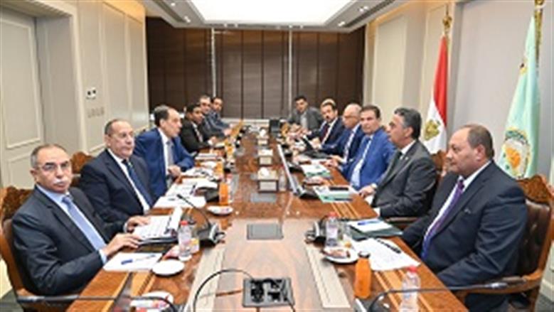 اجتماع وزراء الري والزراعة والتموين ورئيس جهاز مستقبل مصر