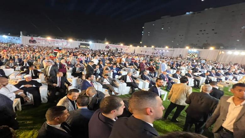 مؤتمر حاشد للجبهة الوطنية في القليوبية 