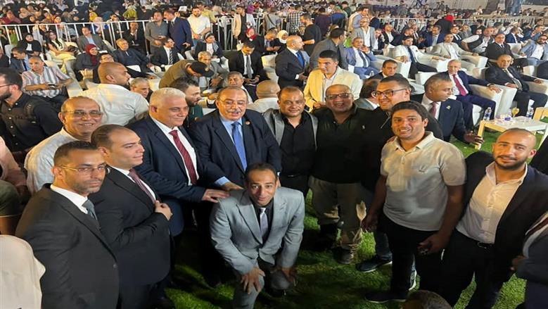 مؤتمر حاشد للجبهة الوطنية في القليوبية 
