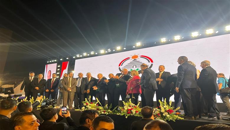 مؤتمر حاشد للجبهة الوطنية في القليوبية 