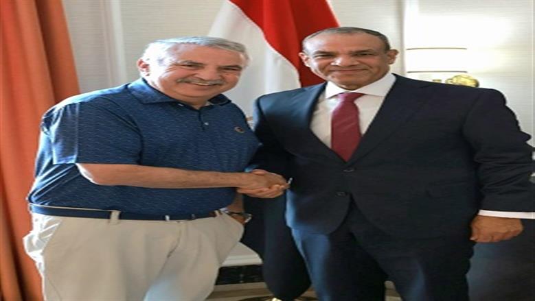 وزير الخارجية يلتقي الكاتب الأمريكي توماس فريدمان ويناقش معه أزمة غزة