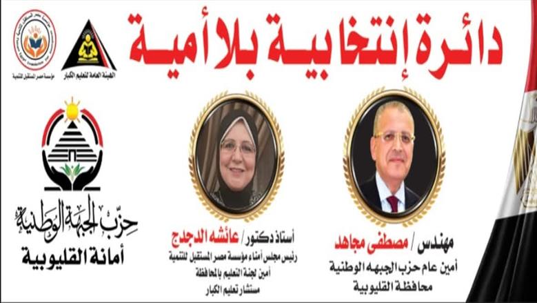جهود محو الأمية وتعليم الكبار بالقليوبية 