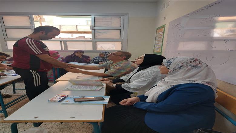 جهود محو الأمية وتعليم الكبار بالقليوبية 