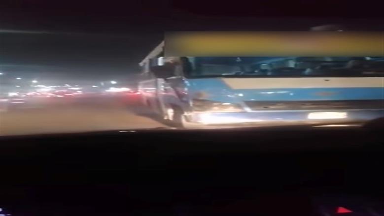 ضبط سائق أتوبيس نقل جماعي سار عكس الاتجاه بمدينة نصر