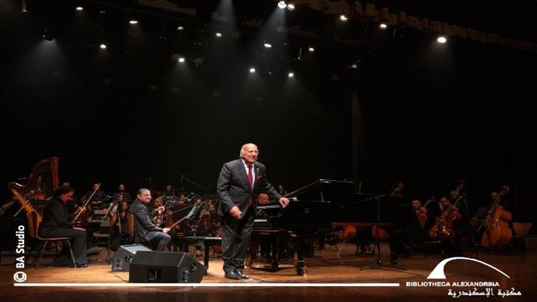عمر خيرت في مكتبة الإسكندرية