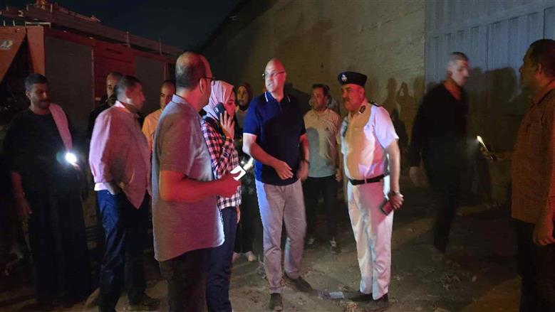 حريق القناطر الخيرية