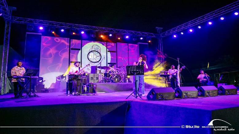 سمر طارق في مهرجان الصيف الدولي في مكتبة الإسكندرية