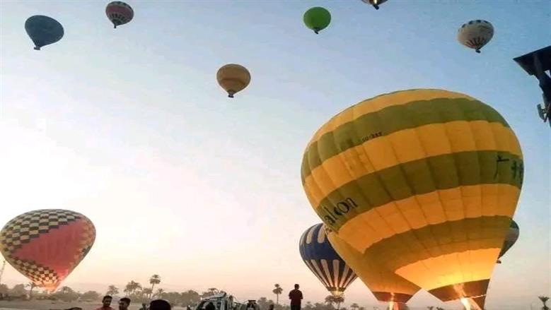 رحلات البالون في الأقصر