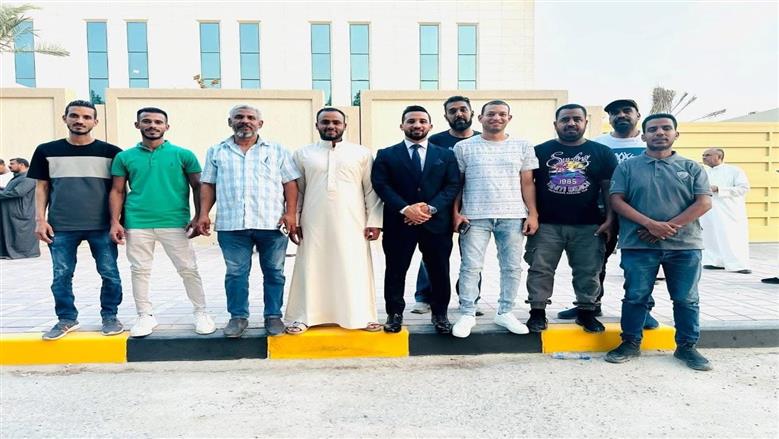 أبناء الجالية المصرية في الكويت
