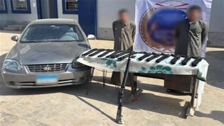مصرع 3 عناصر شديدة الخطورة وضبط نصف طن مخدرات و126 قطعة سلاح بعد مداهمات أمنية بقنا والأقصر وأسيوط