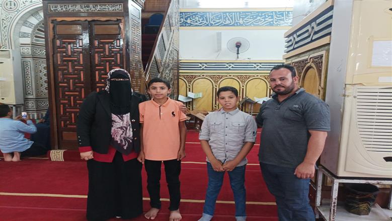 صغار السن يتنافسون في مسابقة الأوقاف والمتحدة في الدقهلية