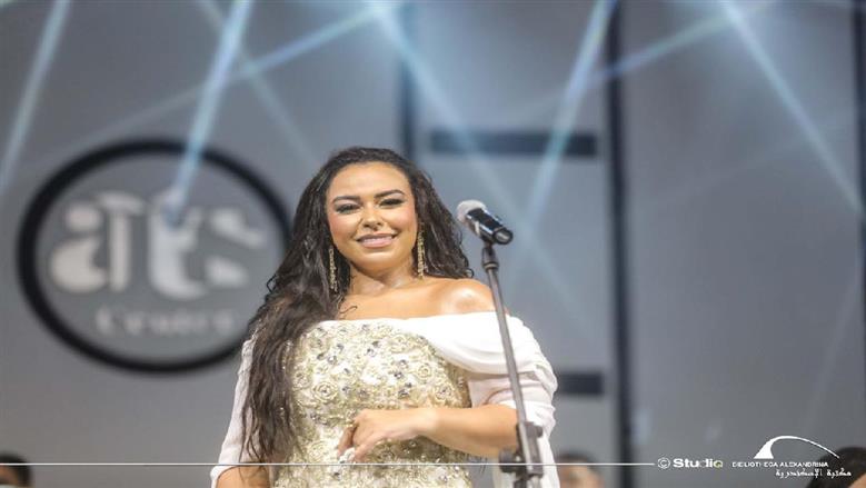 مروة ناجي في مكتبة الإسكندرية