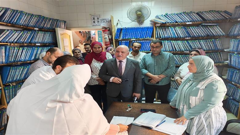 جولة وكيل وزارة الصحة بالقليوبية