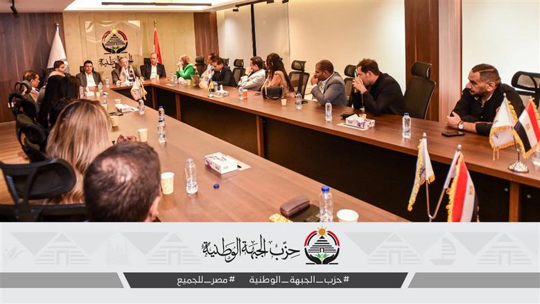 اجتماع أمانة الإعلام بحزب الجبهة الوطنية