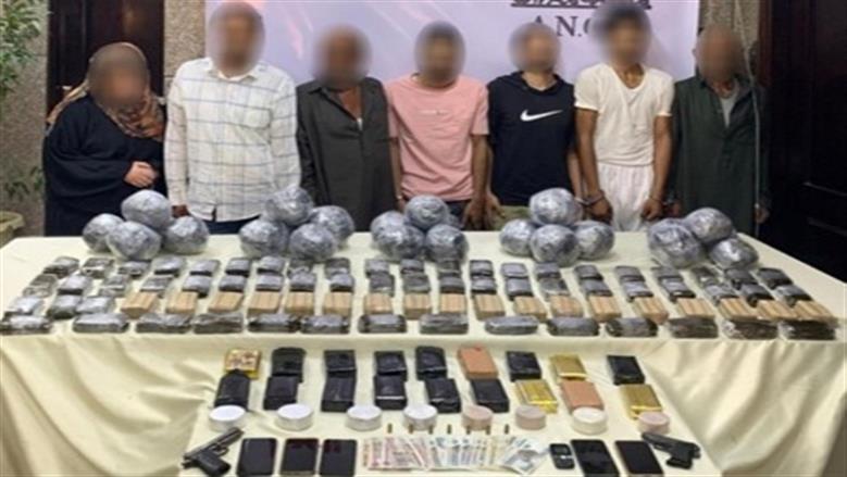 ضبط عناصر بؤر إجرامية من جالبى ومتجرى المواد المخدرة بنطاق عدة محافظات