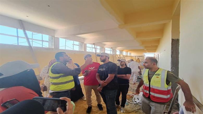 تدريب ميداني لطلاب هندسة