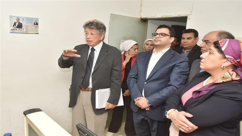 طارق نور رئيس مجلس إدارة الشركة المتحدة للخدمات الإعلامية يزور مقر جريدة الوطن