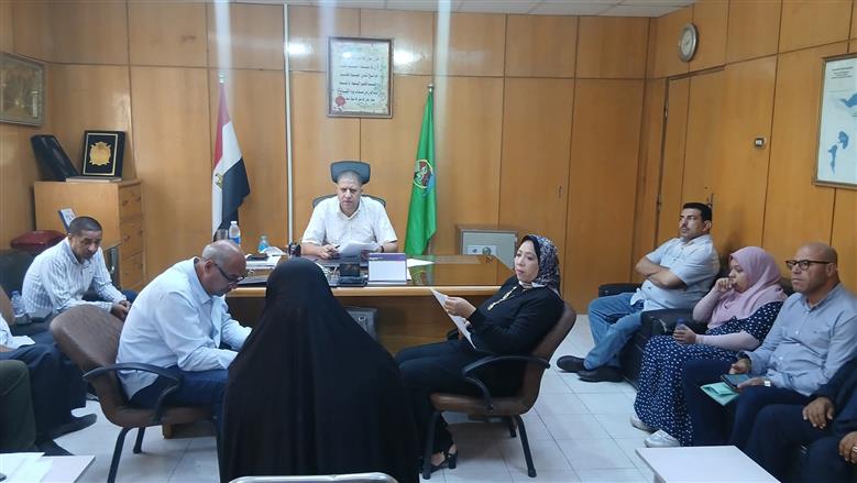 لقاء خدمة المواطنين بإحدى مراكز الفيوم