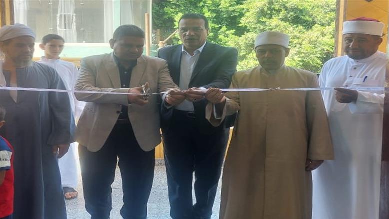 افتتاح مسجد النور في إهناسيا ببني سويف بعد تجديده بـ4 ملايين جنيه