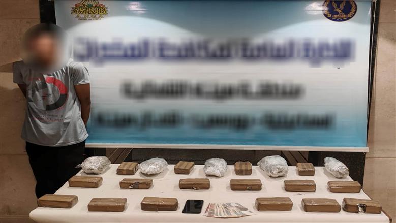 ضبط عناصر بؤر إجرامية شديدة الخطورة من متجرى المواد المخدرة بنطاق عدة محافظات