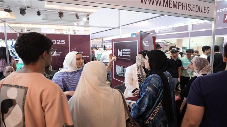 جامعة ممفيس تشارك في معرض إيديوجيت للجامعات وتشهد إقبالاً واسعًا من الطلاب وأولياء الأمور