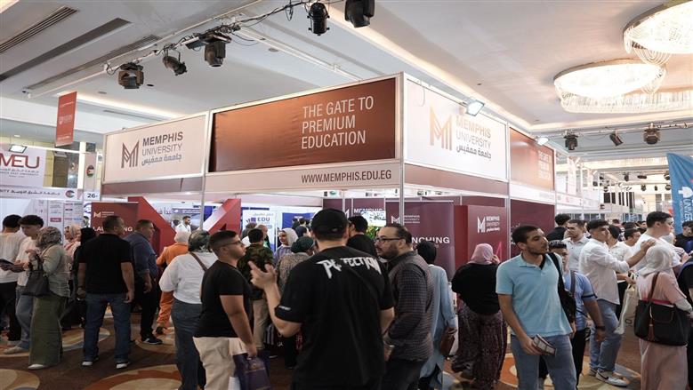 جامعة ممفيس تشارك في معرض إيديوجيت للجامعات وتشهد إقبالاً واسعًا من الطلاب وأولياء الأمور