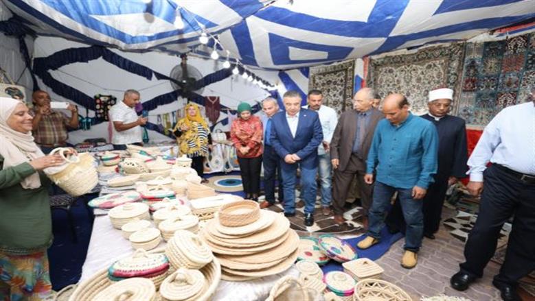 أيادي مصر الفيوم تشارك في معرض إيد حكاية بالغردقة
