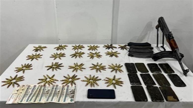 المتهمين والمضبوطات 