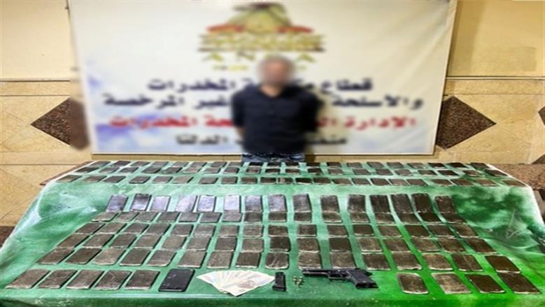المتهمين والمضبوطات 