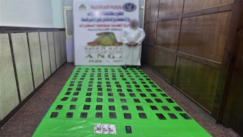 المتهمين والمضبوطات 