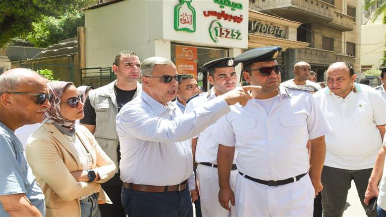 توسعة شارع أبو قير في الإسكندرية