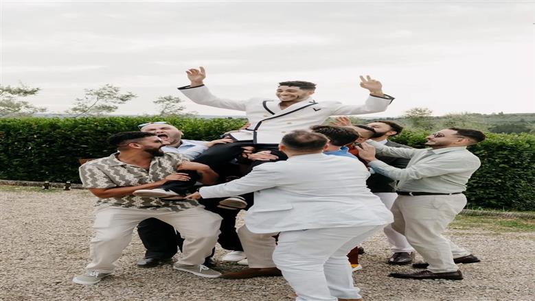 حفل زفاف مينا مسعود وأميلي شاه