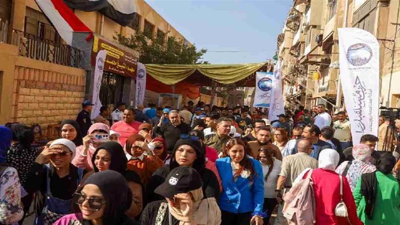 مسيرة حاشدة لمستقبل وطن ببورسعيد