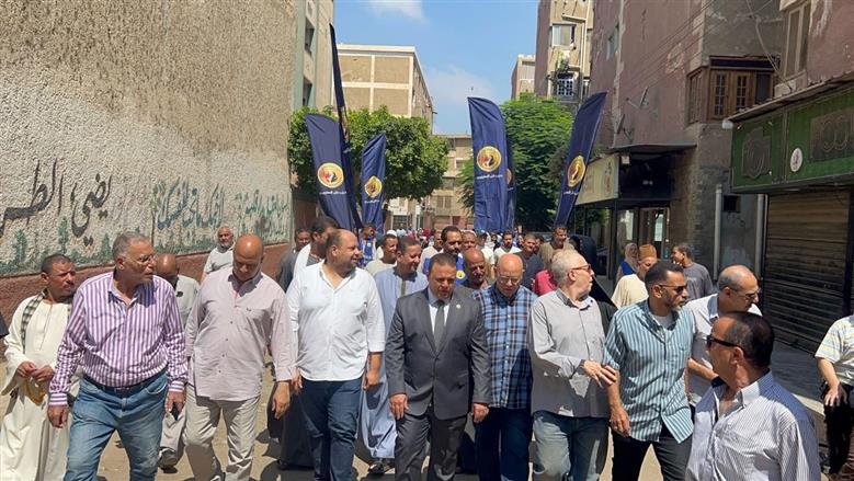 مسيرة حماة الوطن بالقليوبية