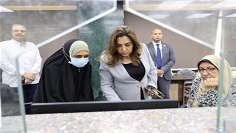 جانب من جولة وزيرة التنمية المحلية 