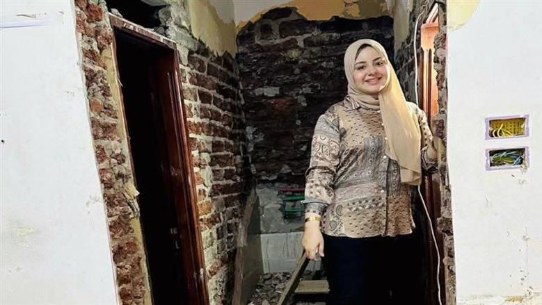 «تنافس الرجال».. مهندسة تشق طريقها في عالم التشطيبات: حققت حلمي