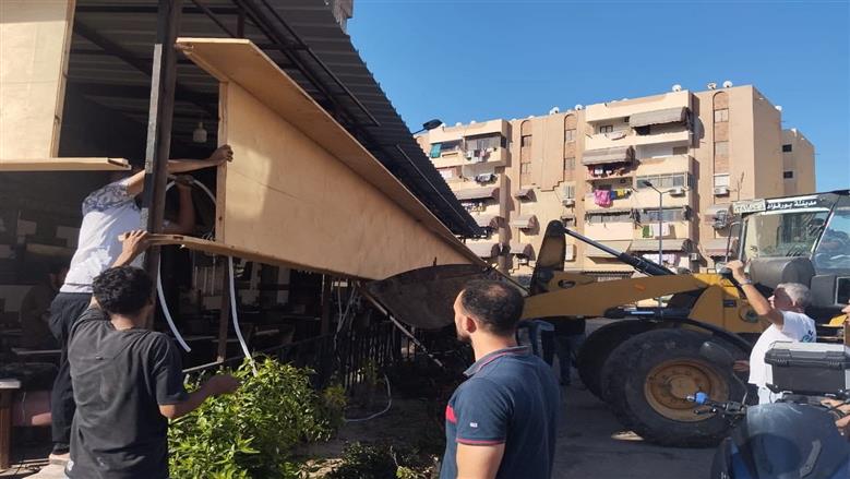 إزالة الاشغالات ببورفؤاد