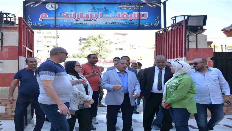 بورسعيد تستعد لاستقبال العام الدراسي الجديد بصيانة شبكات الكهرباء