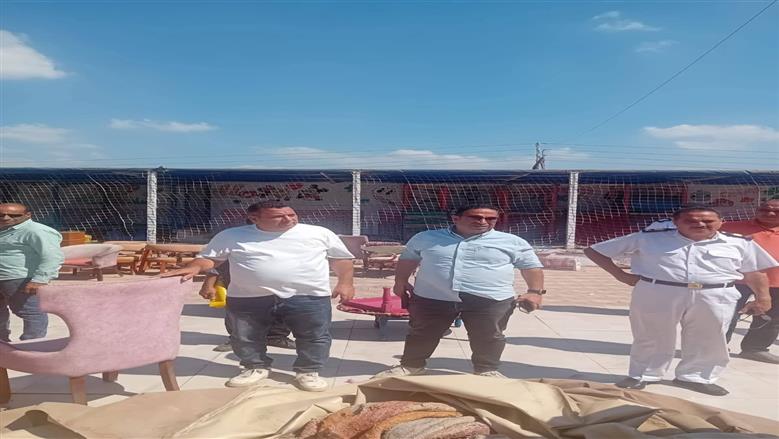 حملة إزالة في بنها