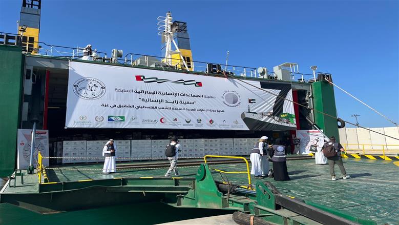 ميناء العريش يستعد لاستقبال سفينة تحمل 7000 طن مساعدات غذائية وطبية لـ غزة