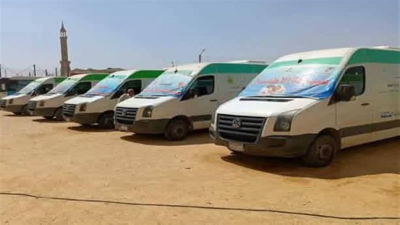 «صحة المنيا» تنظم قافلة طبية مجانية في قرية منبال بمركز مطاي غدا