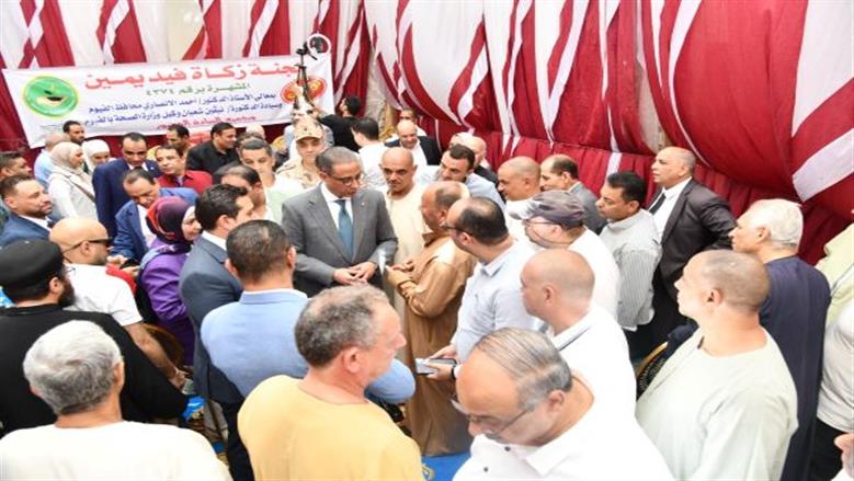 محافظ الفيوم يفتتح أقسام ووحدات طبية بمستشفى فيديمين المركزي