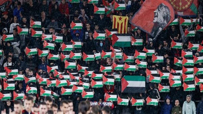 تضامن غير مسبوق مع القضية.. أعلام فلسطين تهيمن على انطلاق دوري أبطال أوروبا    