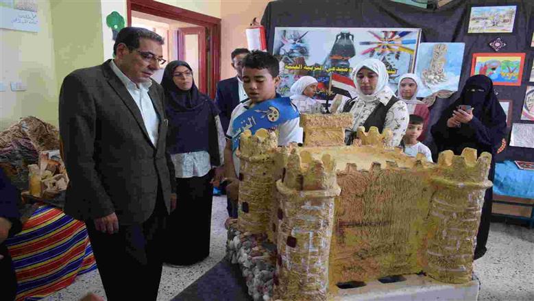 تعليم جنوب سيناء يفتتح المعرض الأنشطة الصيفية