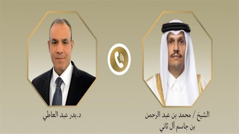 رئيس وزراء قطر يعرب عن امتنانه للموقف المصري ووقوفها إلى جوار بلاده